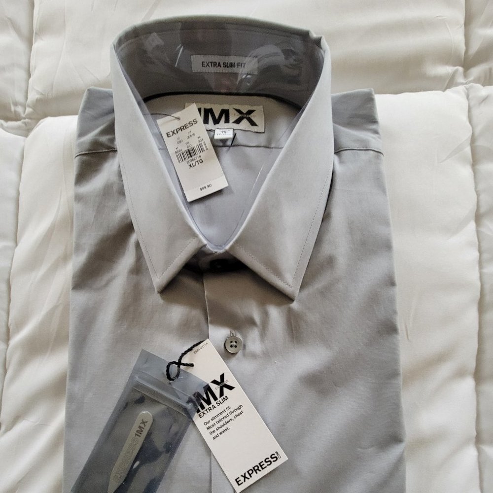 Express Extra Slim Fit Dress Shirt